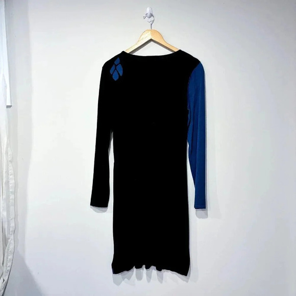 ERIC ALEXANDRE Black & blue dress - Picture 7 of 7